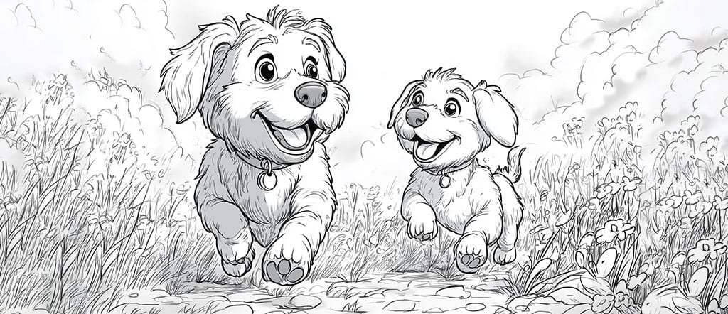 clifford the big red dog coloring pages running-011