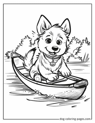 48 Fun and Free Husky Dog Coloring Pages for Kids: Unleash Their