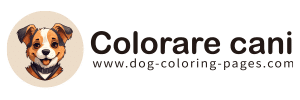 cani da colorare logo 300100