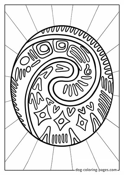 Moana 2 Coloring Pages - Looking Happy 17